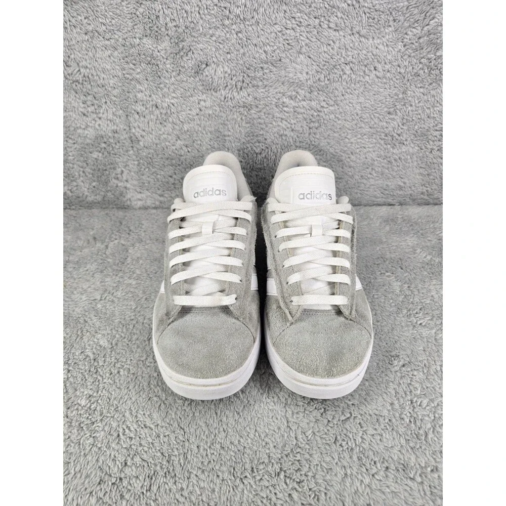 Adidas Grand Court Alpha Shoes Men Size 8.5 Gray and White